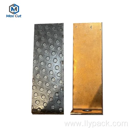 Printing Machinery Parts Copper 75*25*14 Positioning Brass